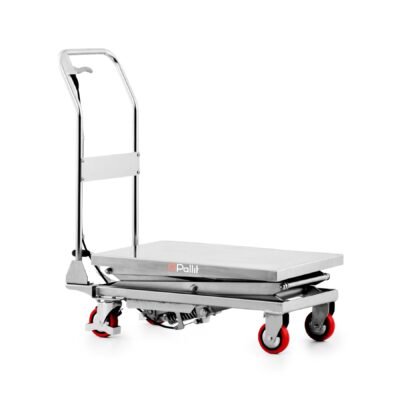 Table élévatrice en acier inoxydable INOXX-L avec double ciseaux